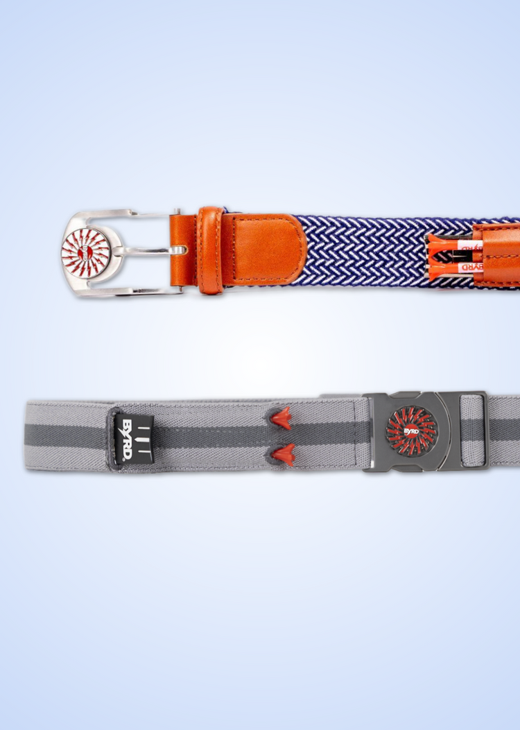 Fancy Fore Golf Collection - golf belts, gloves, Clyps