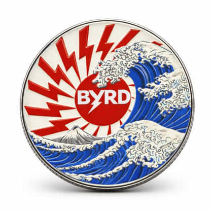 POKER CHIP BALL MARKER - Wave Skeleton - The Byrd, LLC