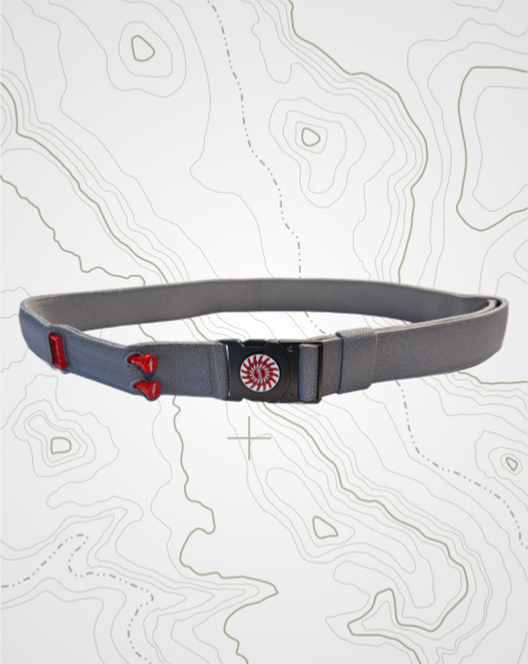 THE BYRD GOLF BELT ✶ Grey - The Byrd, LLC