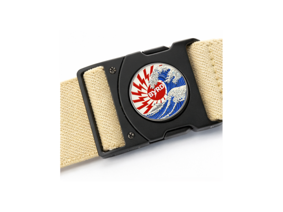 THE BYRD GOLF BELT ✶ Beige - The Byrd, LLC
