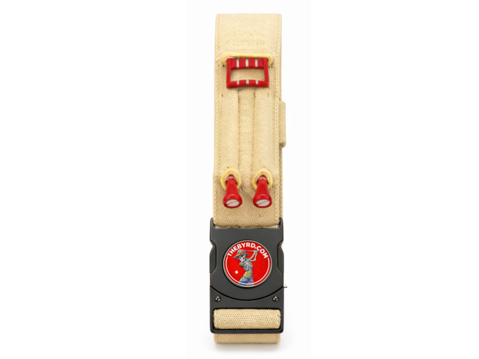 THE BYRD GOLF BELT ✶ Beige - The Byrd, LLC