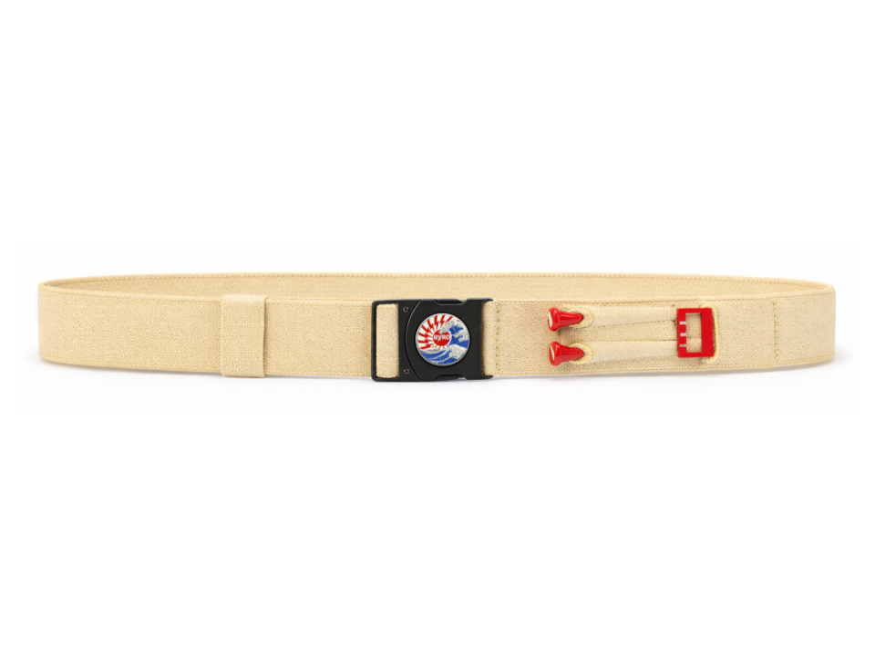THE BYRD GOLF BELT ✶ Beige - The Byrd, LLC