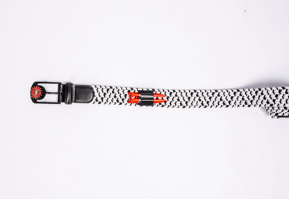 THE BRAIDED BYRD GOLF BELT - Black Capped Chickadee - The Byrd, LLC