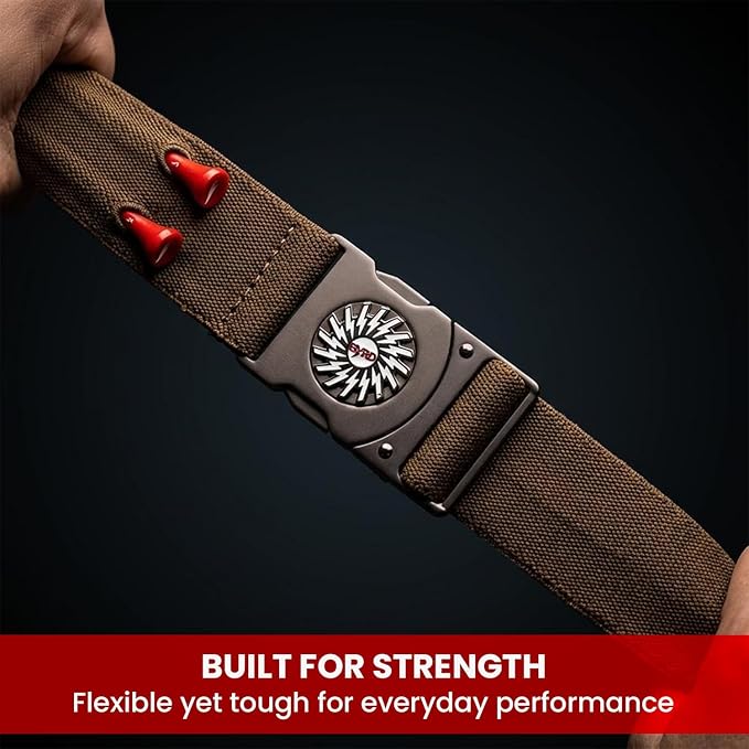 THE BYRD GOLF BELT - Brown