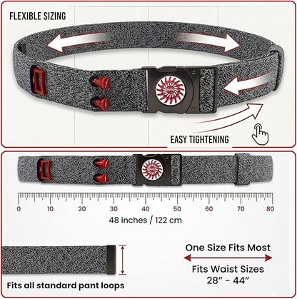 THE BYRD GOLF BELT - Heather Blue